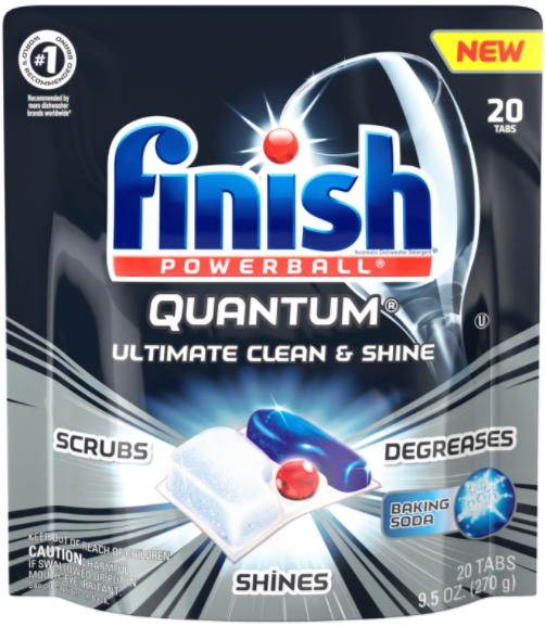 FINISH® Powerball® Quantum® Tabs - Baking Soda